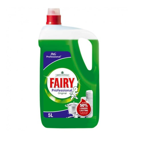 Fairy Professional Washing Up Liquid Original 5L