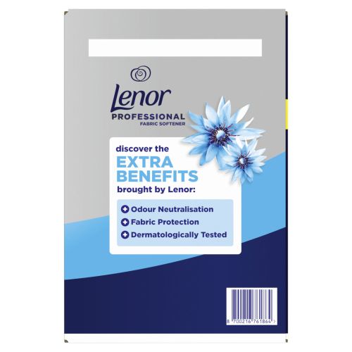 Lenor Professional Fabric Conditioner Sea Breeze 400 Washes 2x4L mega pack