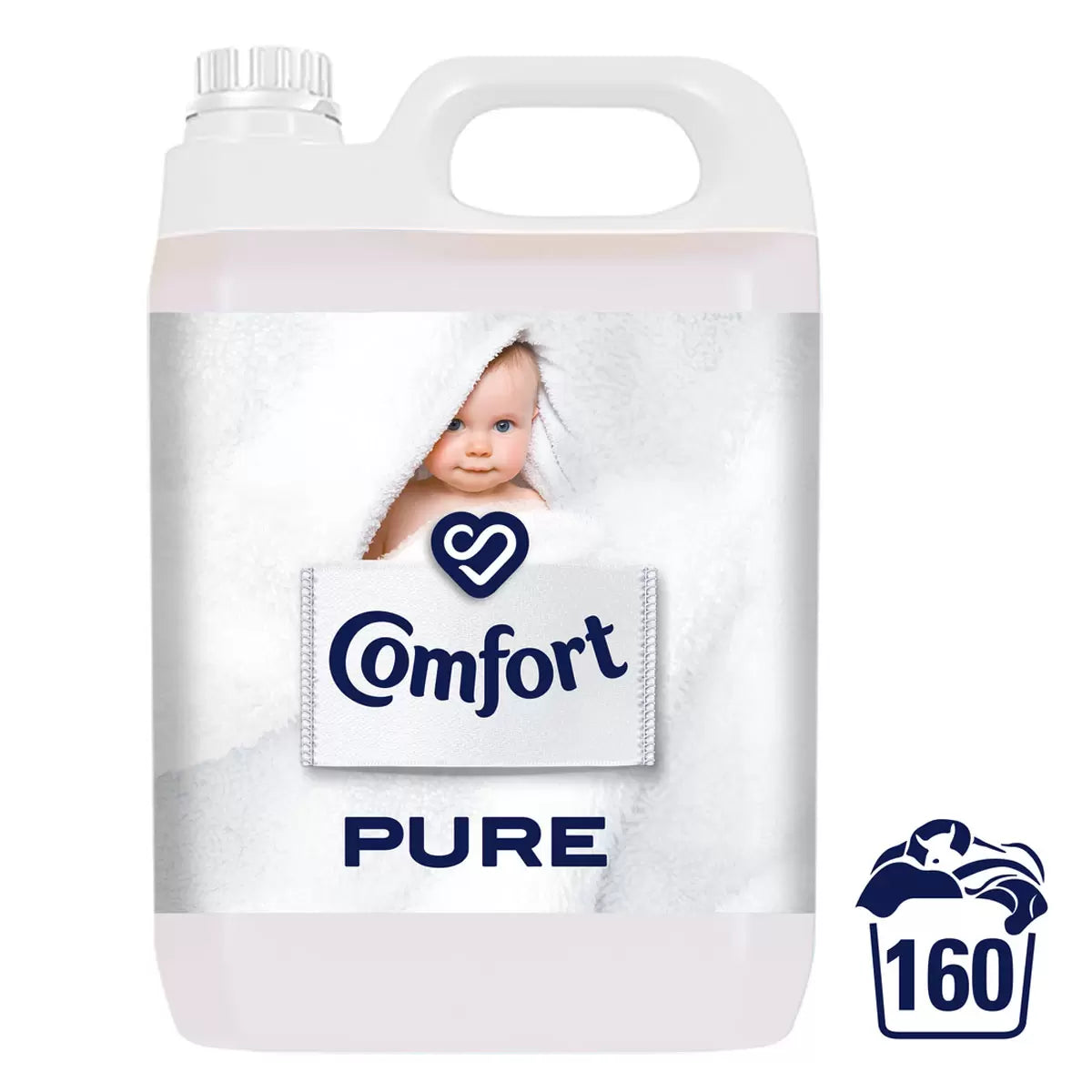 2 Pack Comfort Pure Sensitive Fabric Conditioner 2 x 160 washes (4.8 L Each)