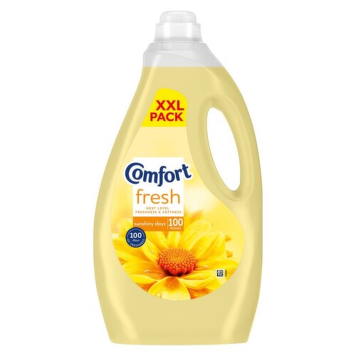 3 x Comfort Fabric Conditioner Sunshiny Days 100 Washes Total 300Wash