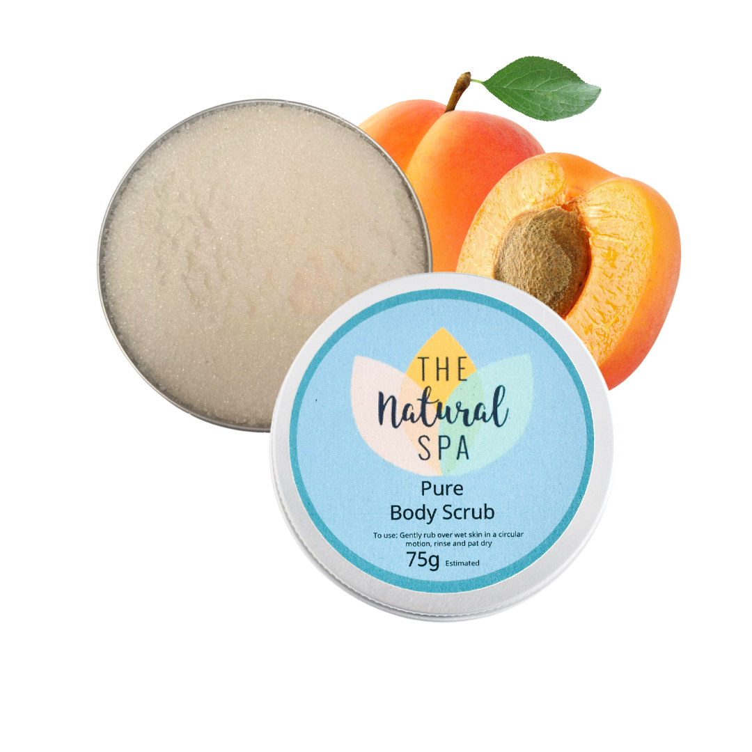 Natural Body Scrub - 75g tin - Stocking filler - vegan