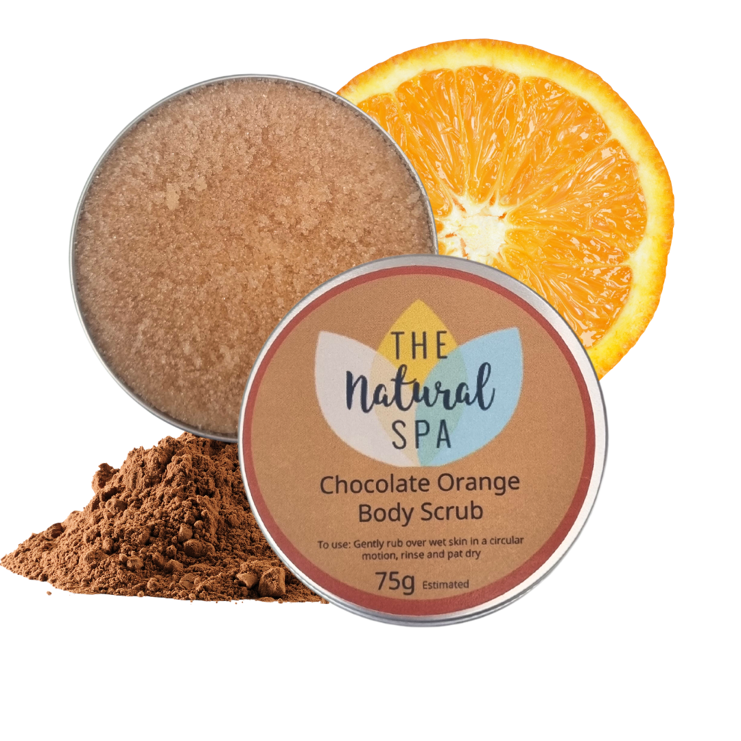 Natural Body Scrub - 75g tin - Stocking filler - vegan
