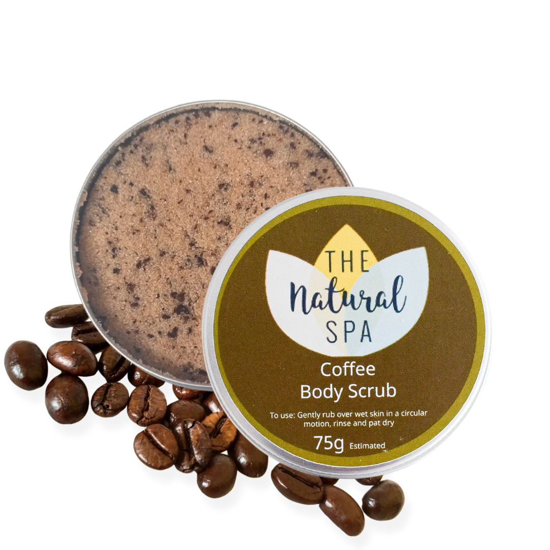 Natural Body Scrub - 75g tin - Stocking filler - vegan