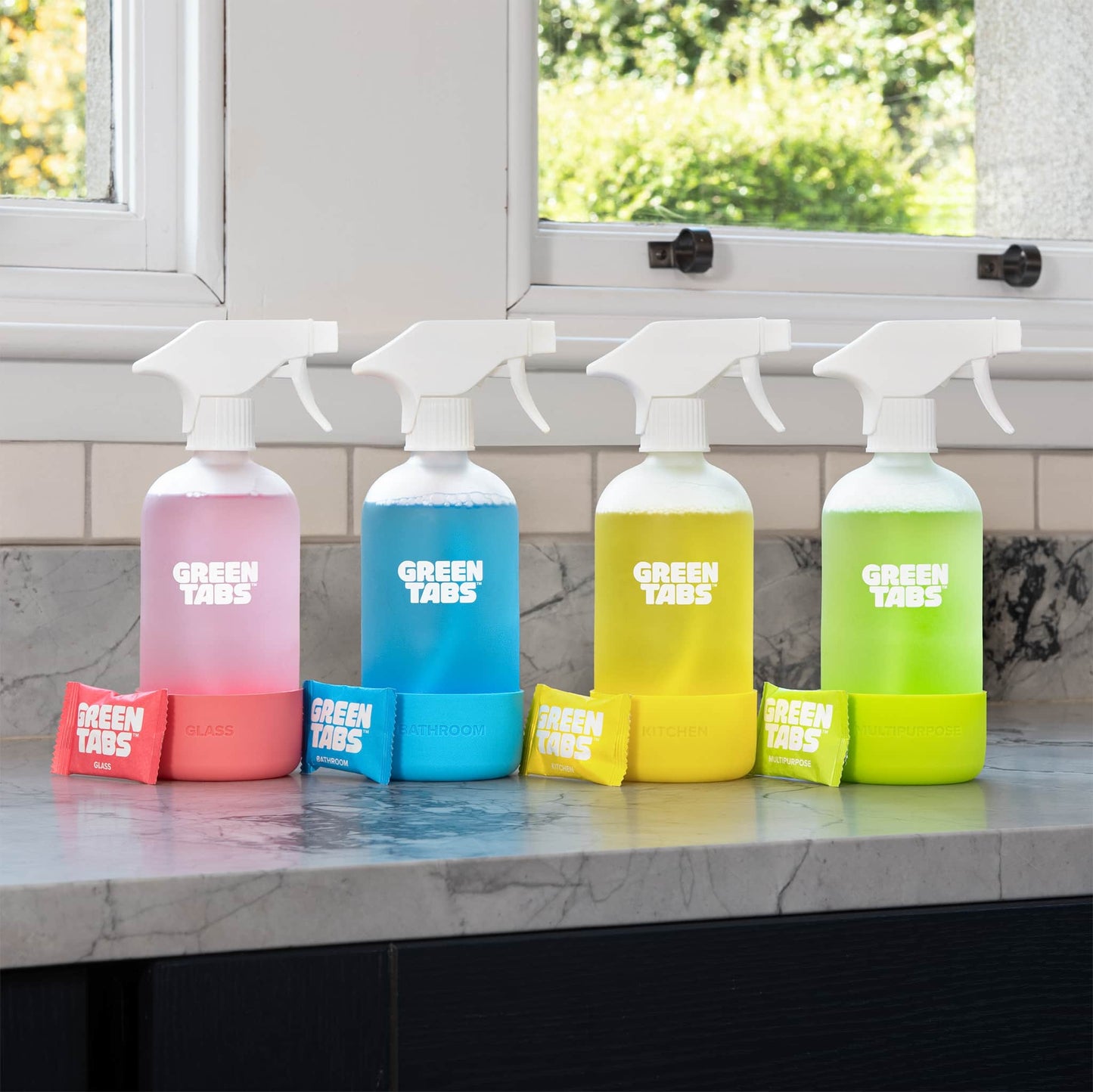 Refills - 8 x Powerful Cleaning Spray GreenTabs