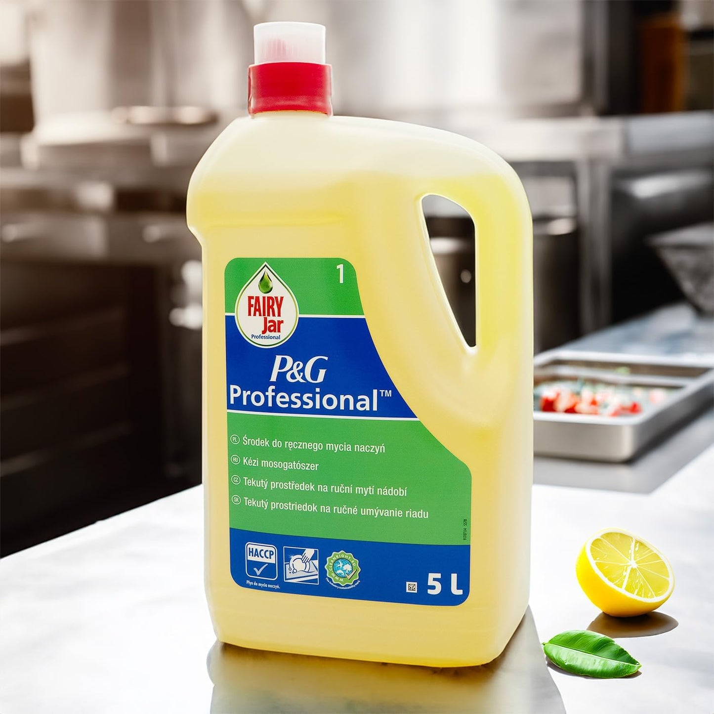 Fairy Professional Concentrated Washing Up Liquid Lemon 5L x 1