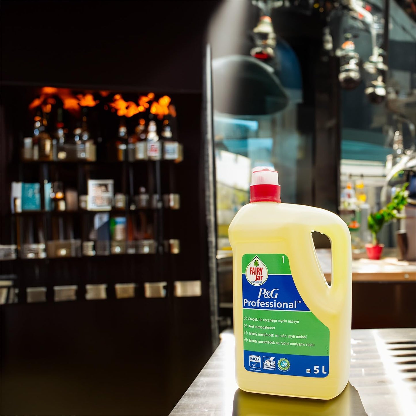 Fairy Professional Concentrated Washing Up Liquid Lemon 5L x 1
