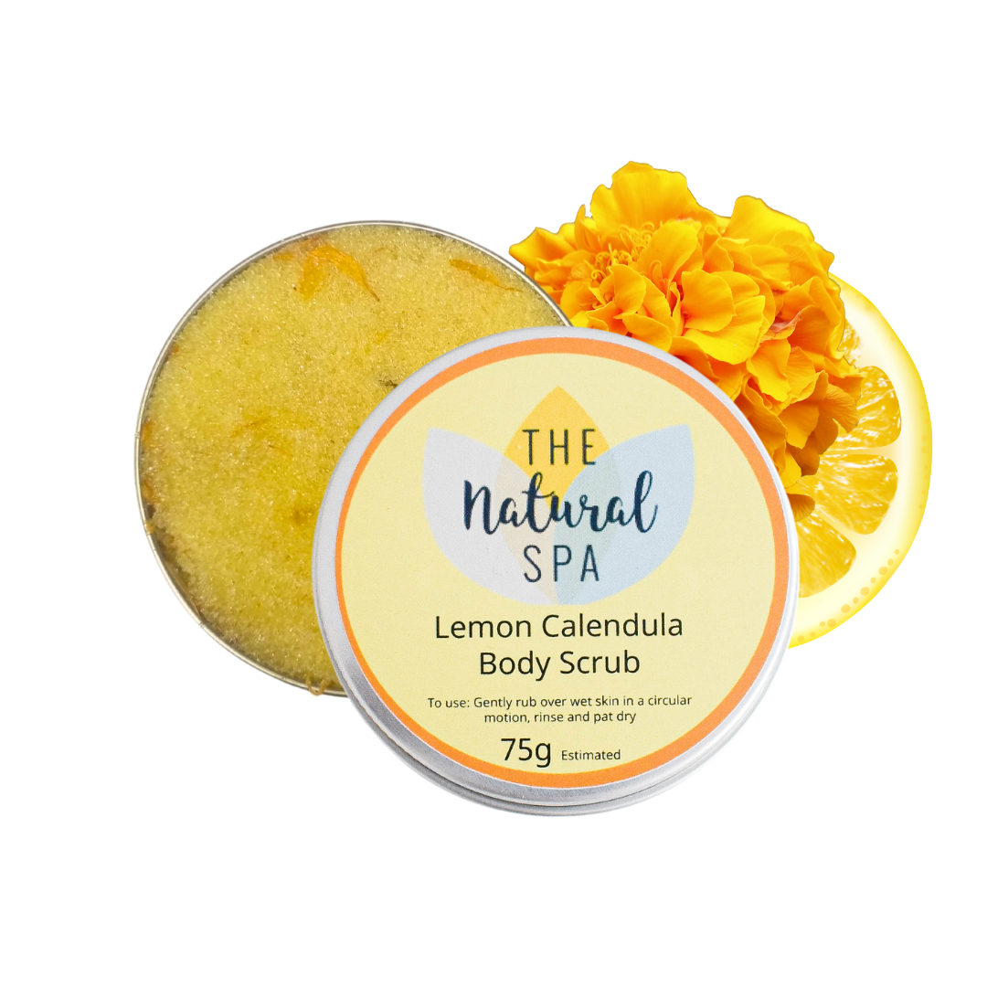 Natural Body Scrub - 75g tin - Stocking filler - vegan