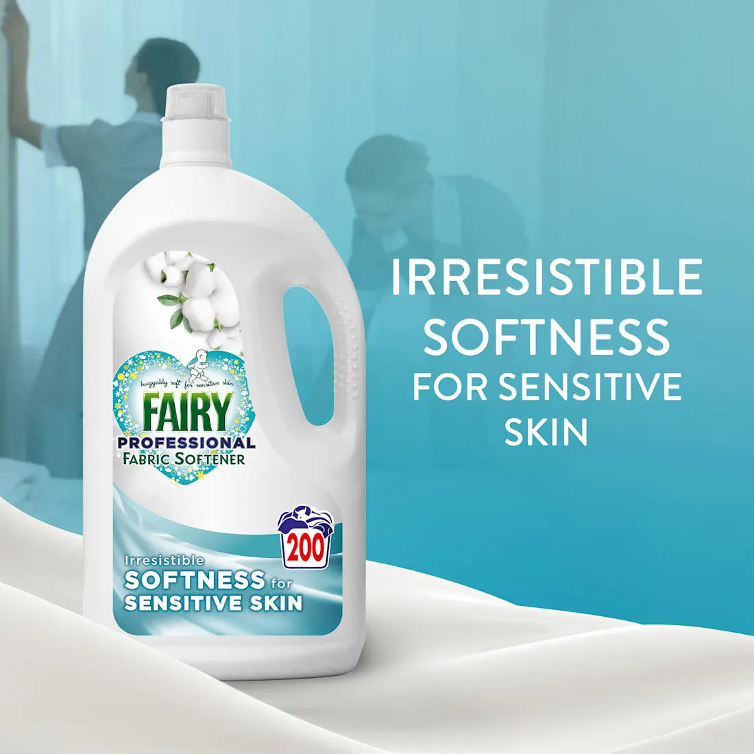 2 Pack Fairy Non-Bio Professional Laundry Bundle | Detergent + Fabric Conditioner | Tough on Stains, Gentle on Skin | Mega Bundle