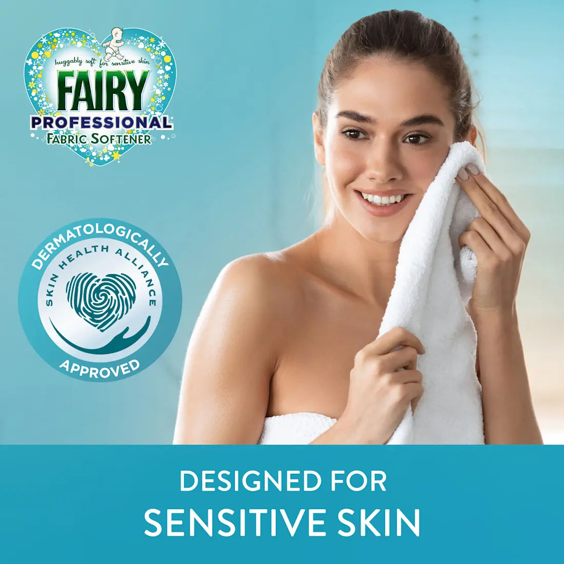 2 Pack Fairy Non-Bio Professional Laundry Bundle | Detergent + Fabric Conditioner | Tough on Stains, Gentle on Skin | Mega Bundle