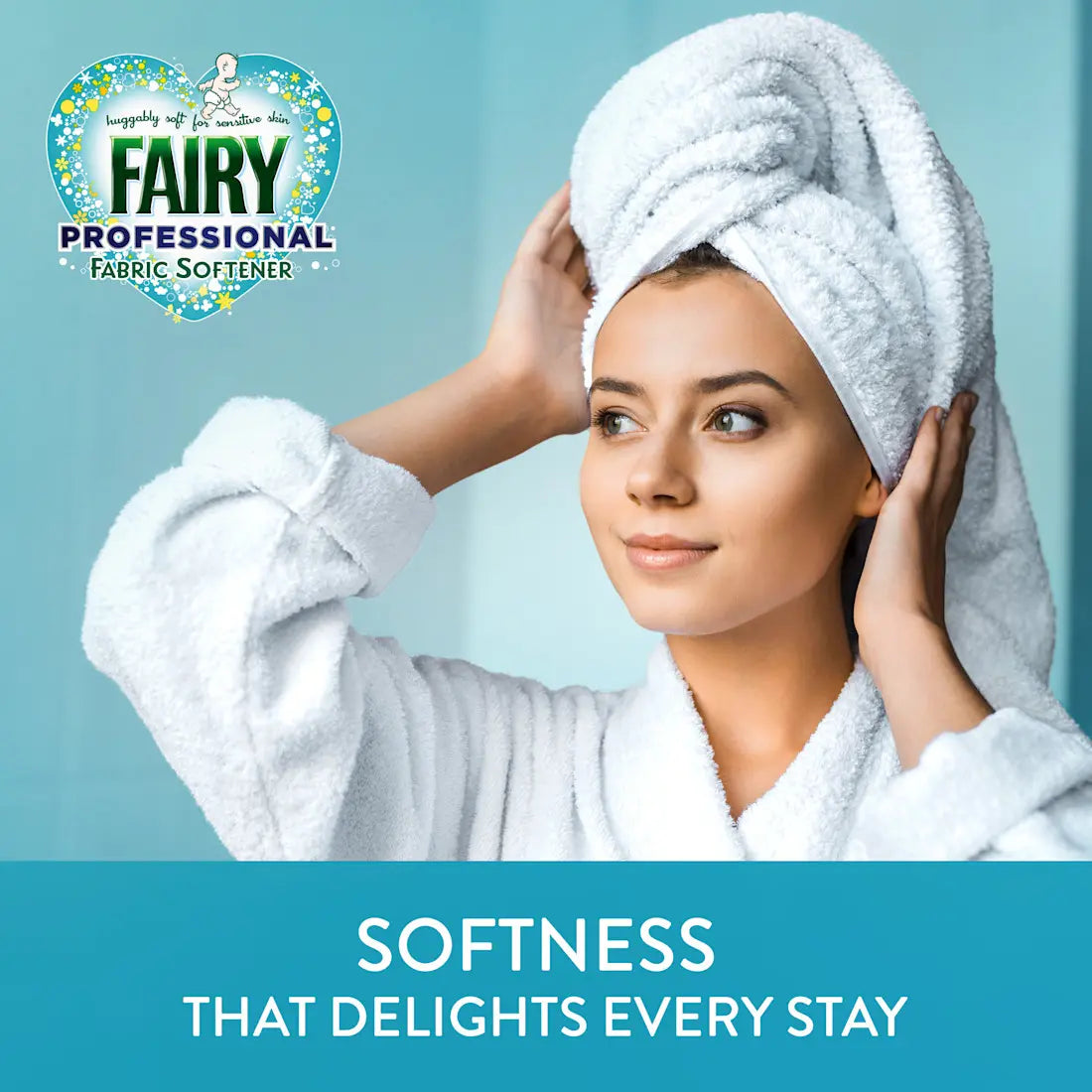 2 Pack Fairy Non-Bio Professional Laundry Bundle | Detergent + Fabric Conditioner | Tough on Stains, Gentle on Skin | Mega Bundle