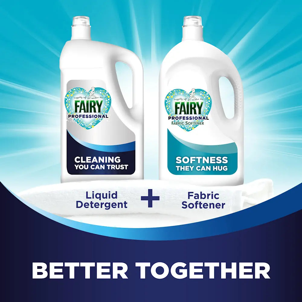 110 Wash Fairy Non-Bio Professional Washing Detergent | Tough on Stains, Gentle on Skin |