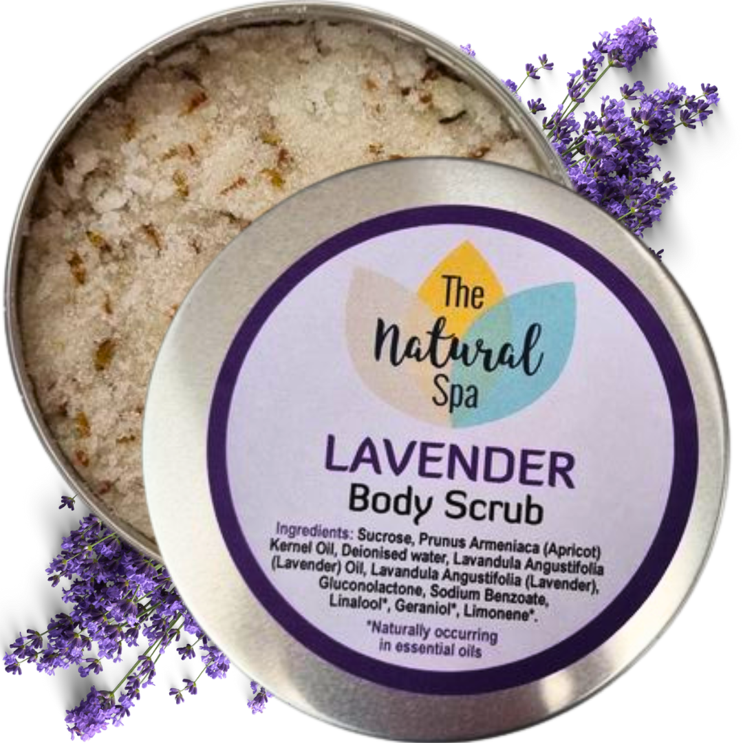 Lavender 200g Body Scrub - botanical exfoliator