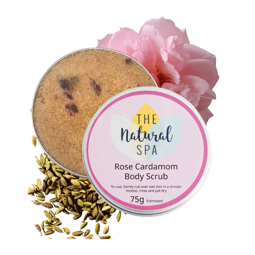 Natural Body Scrub - 75g tin - Stocking filler - vegan