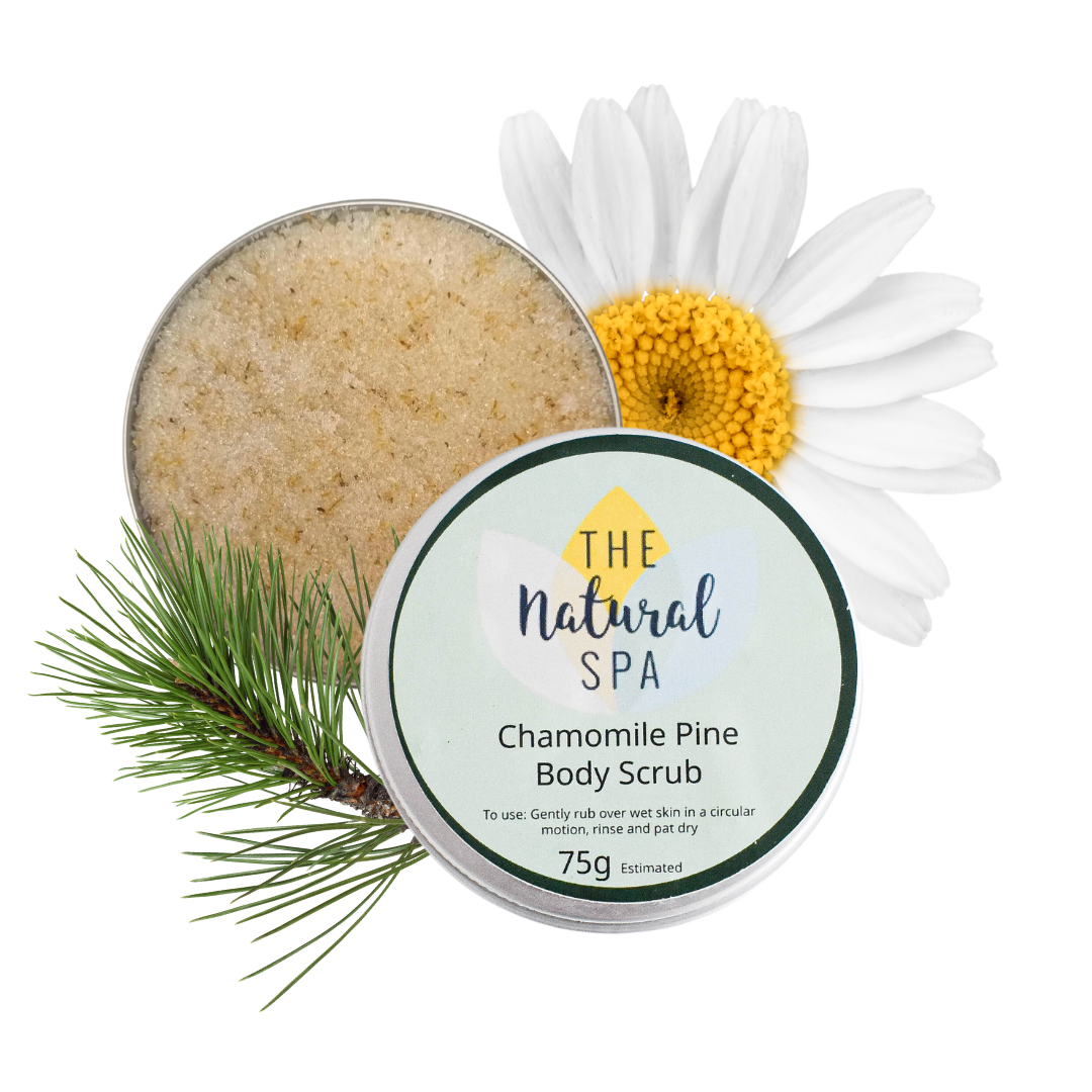 Natural Body Scrub - 75g tin - Stocking filler - vegan