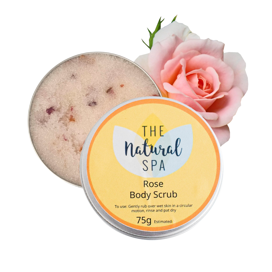 Natural Body Scrub - 75g tin - Stocking filler - vegan