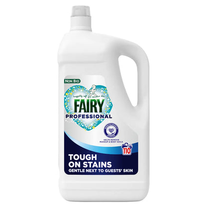 110 Wash Fairy Non-Bio Professional Washing Detergent | Tough on Stains, Gentle on Skin |