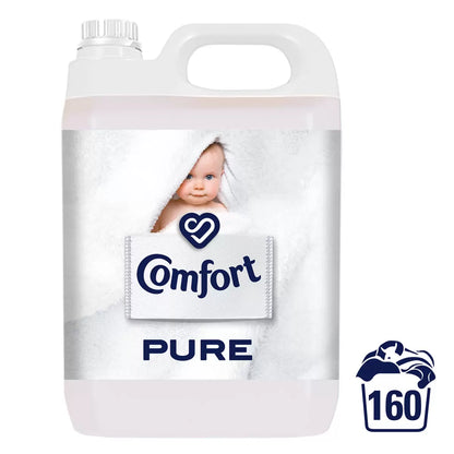 2 Pack Comfort Pure Sensitive Fabric Conditioner 2 x 160 washes (4.8 L Each)