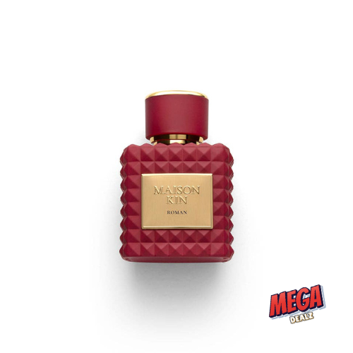Roman Luxury Perfume EDP – Bold & Sexy Amber Fragrance with Tonka Bean, Vanilla & Amber | Unforgettable Elegance