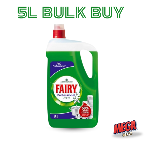 Fairy Professional Washing Up Liquid Original 5L