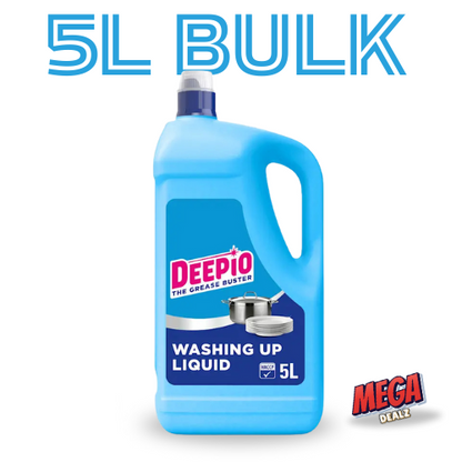 Deepio Professional Washing Up Liquid 5L