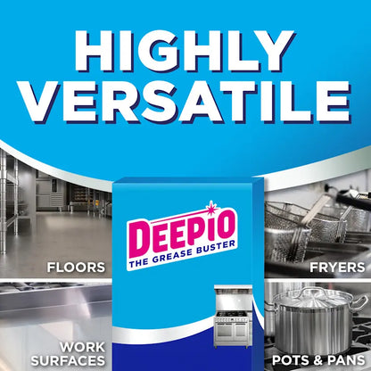 Deepio Professional Powder Degreaser 1x5.5kg Heavy Duty Cleaner | Multi surface Cleaner