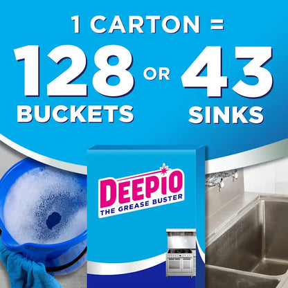 Deepio Professional Powder Degreaser 1x5.5kg Heavy Duty Cleaner | Multi surface Cleaner