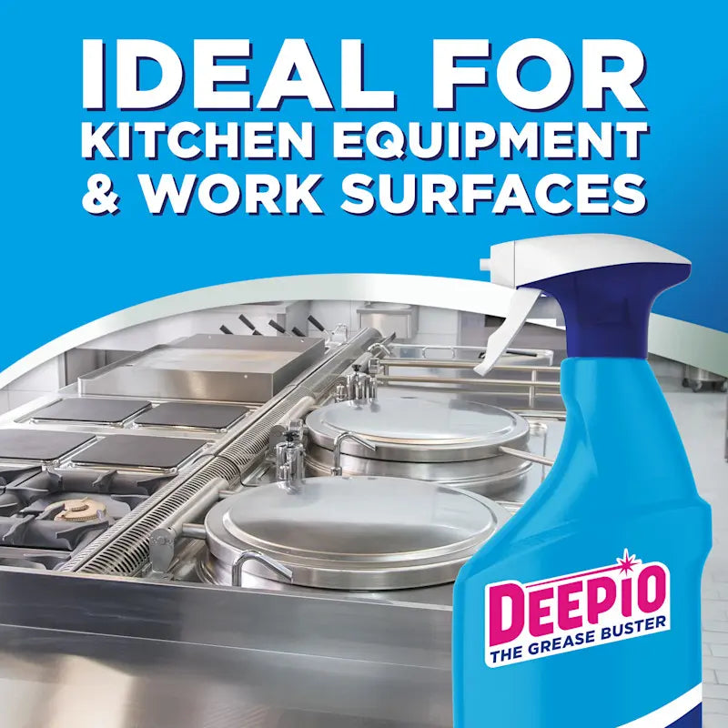 Deepio Professional Degreaser Spray 800ml (6 Pack)