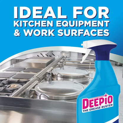 Deepio Professional Degreaser Spray 800ml (6 Pack)