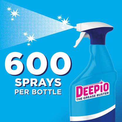 Deepio Professional Degreaser Spray 800ml (6 Pack)