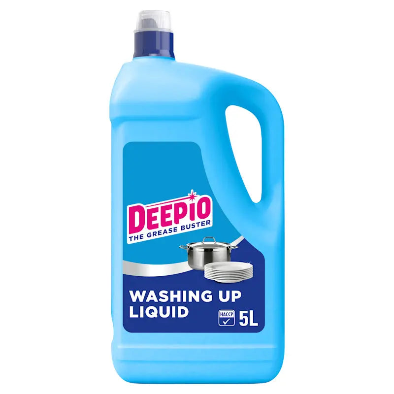 Bulk Deal 2 Pack Deepio Professional Washing Up Liquid 2x5L