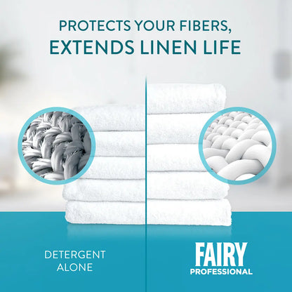 2 Pack Fairy Non-Bio Professional Laundry Bundle | Detergent + Fabric Conditioner | Tough on Stains, Gentle on Skin | Mega Bundle