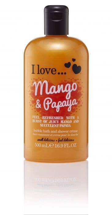 I Love Mango & Papaya Bath & Shower Cream 500ml