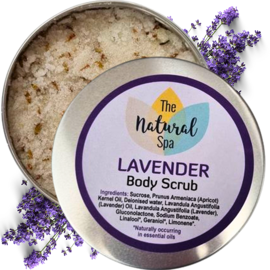 Lavender 200g Body Scrub - botanical exfoliator