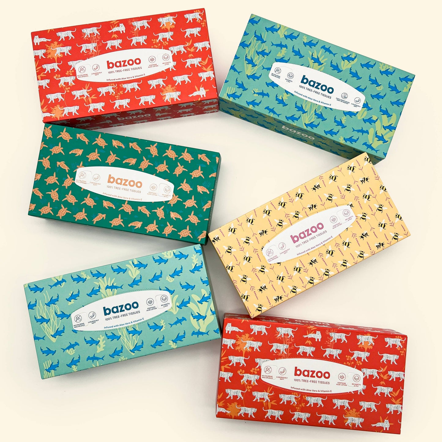 Balsam Facial Tissues 100% Bamboo
