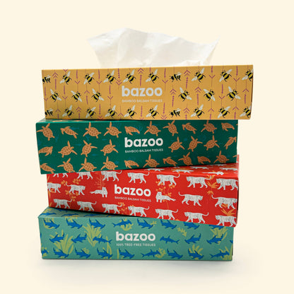 Balsam Facial Tissues 100% Bamboo